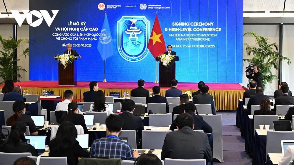Hanoi Convention marks historic milestone in global cooperation against cybercrime